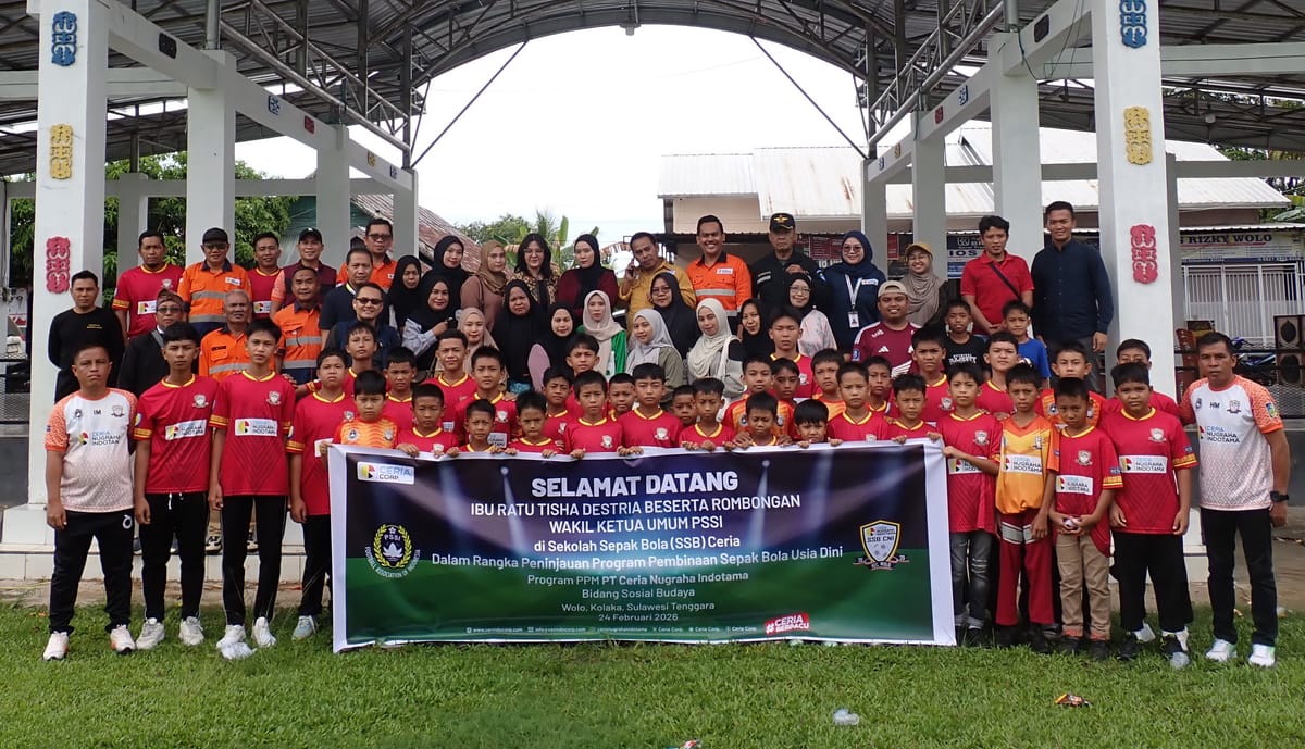 Wakil Ketua Umum PSSI Apresiasi SSB Ceria, Siap Jadi Akademi Profesional