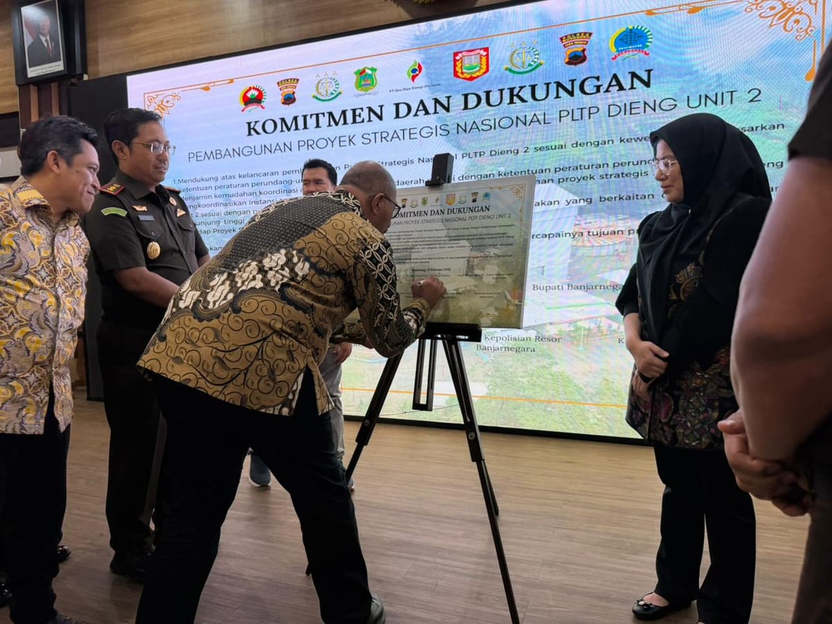 Geo Dipa Energi Sosialisasi Proyek PLTP Dieng 2