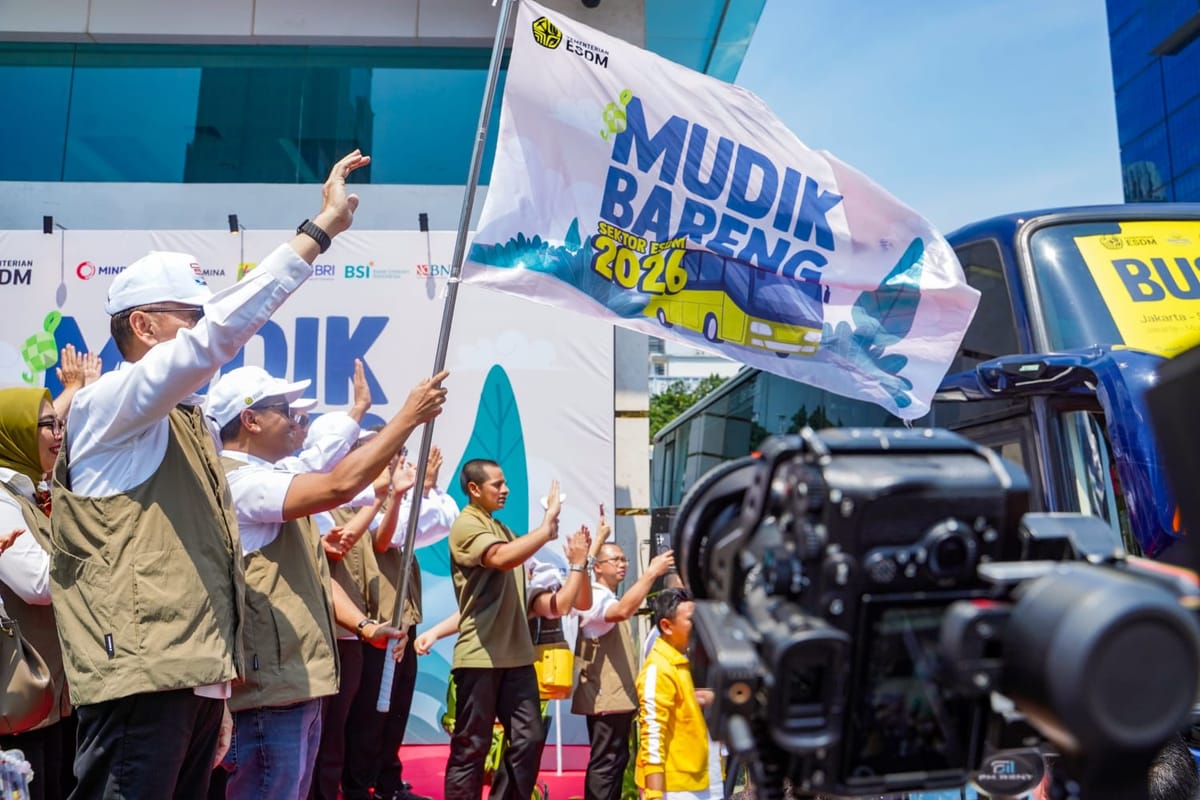 Mudik Aman dan Nyaman, MIND ID Berangkatkan 1.700 Pemudik