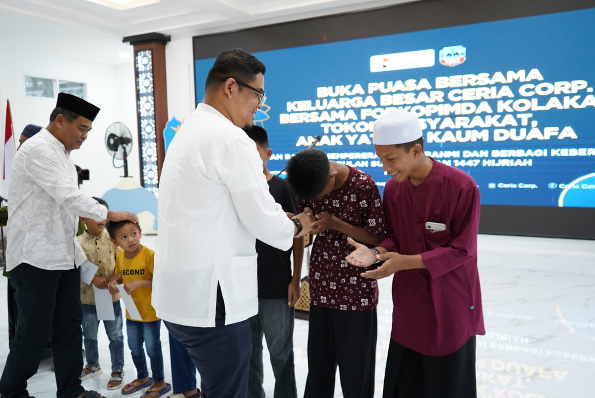 Rajut Silaturahmi dan Sinergi Pembangunan, Ceria Corp Gelar Buka Puasa Bersama Forkopimda Kolaka