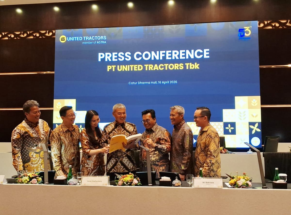 Gantikan Frans Kesuma, Iwan Hadiantoro Resmi Jadi Presiden Direktur United Tractors (UT)