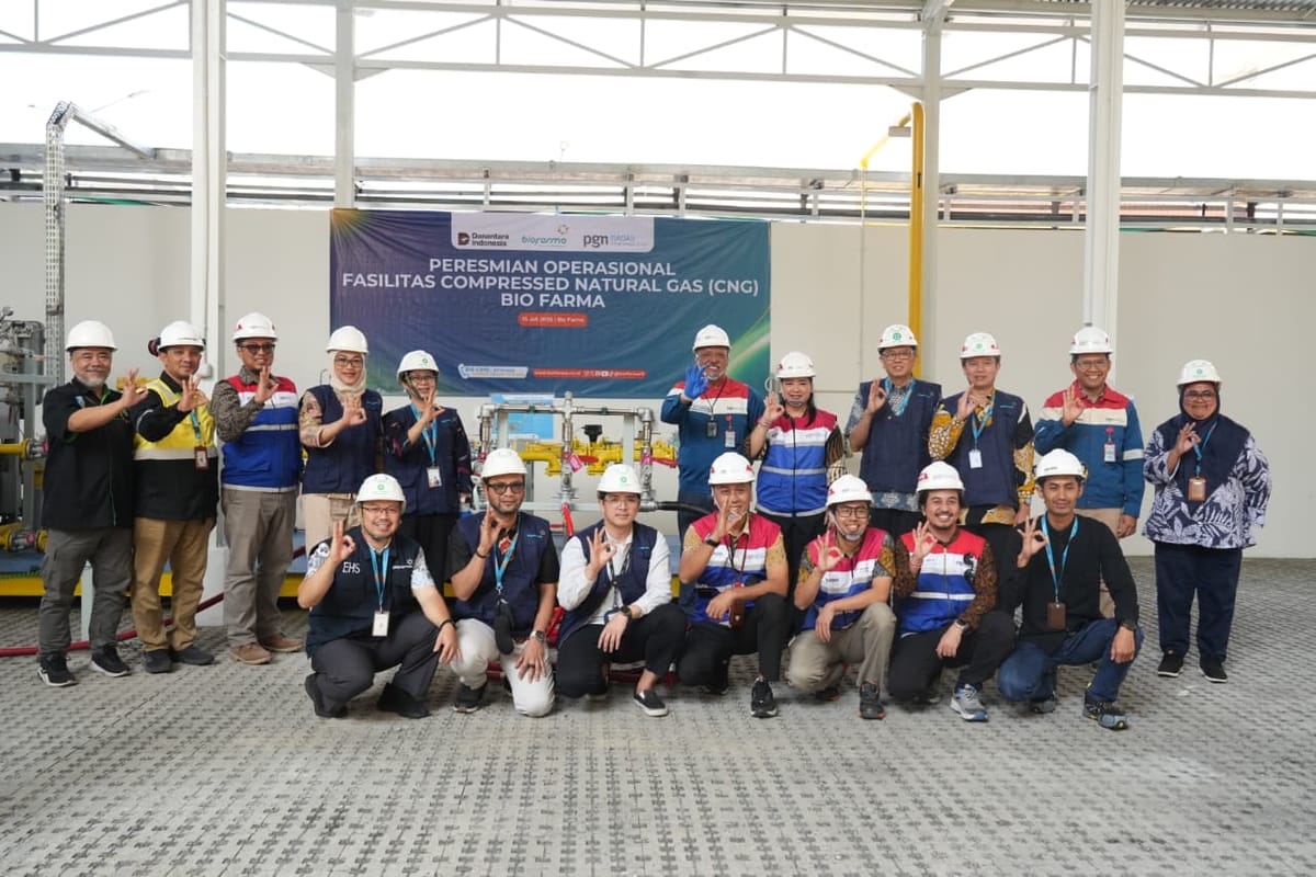 PGN Gagas Siap Pasok CNG Ke Bio Farma