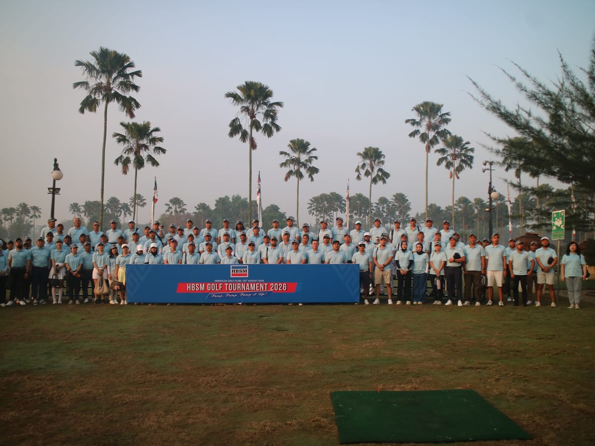 HBSM Golf Tournament 2026 Perkuat Sinergi dan Perluas Jejaring Industri Pertambangan