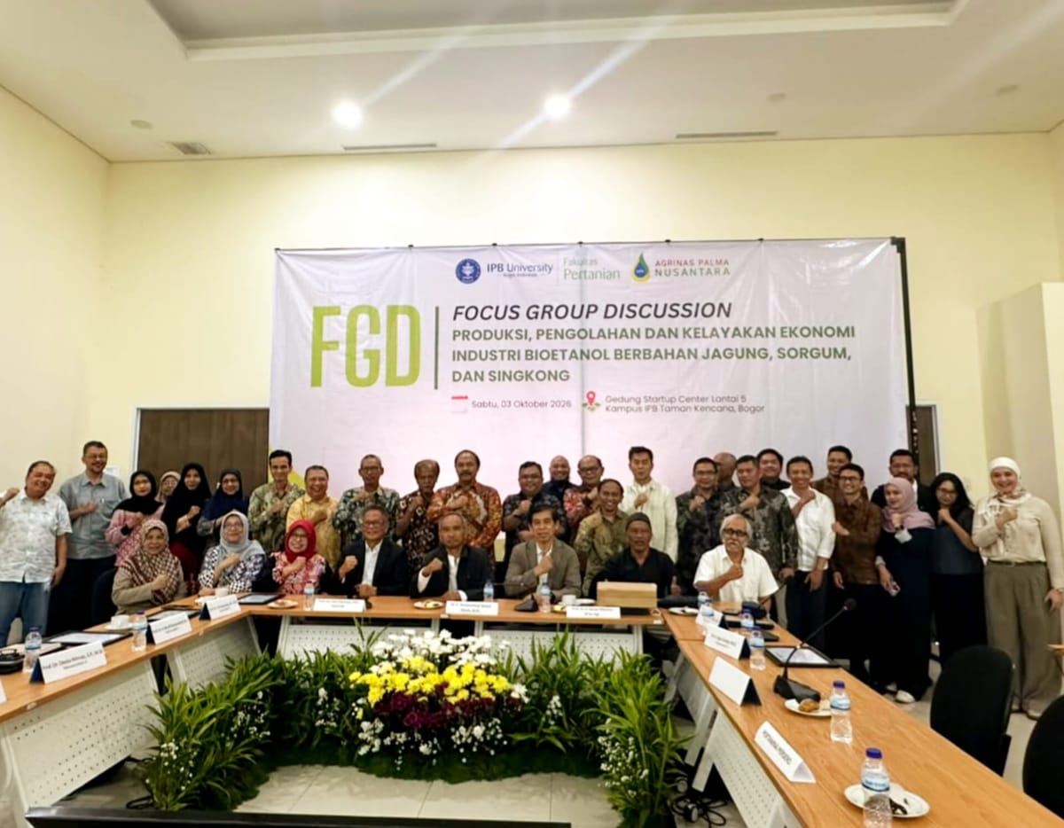 Agrinas Palma dan IPB Kembangkan Bioetanol Multifeedstock Untuk Dukung E20