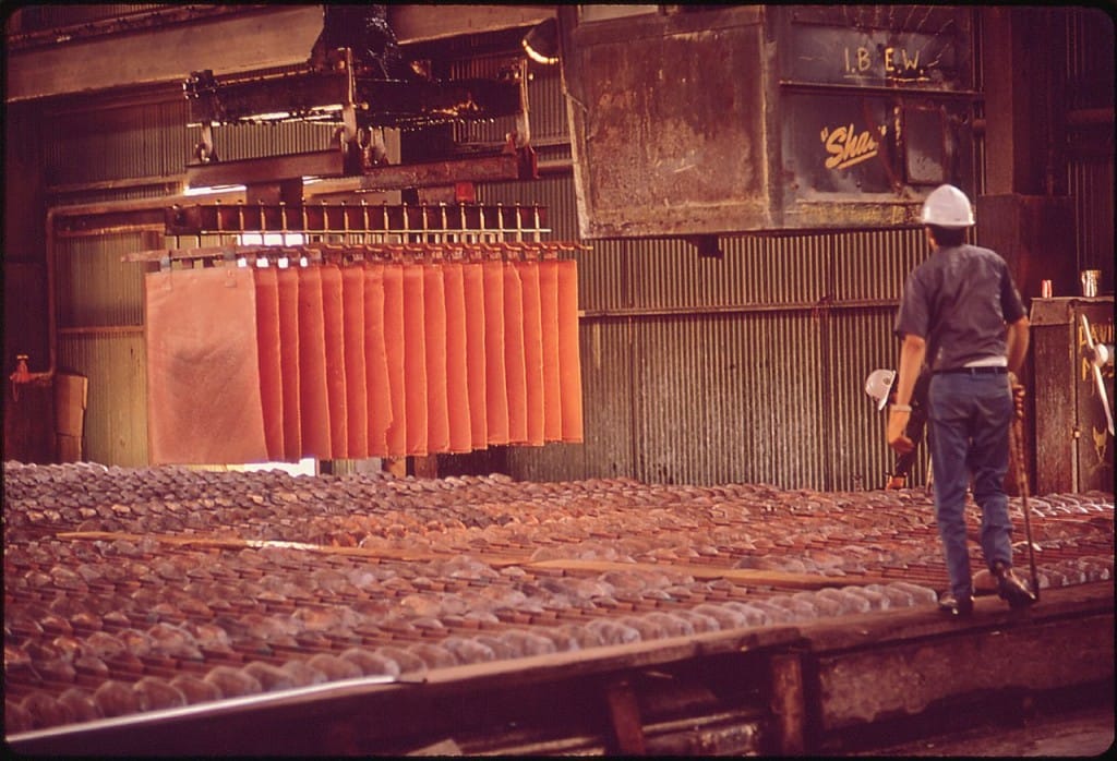 Produksi Terganggu, Harga Tembaga Naik