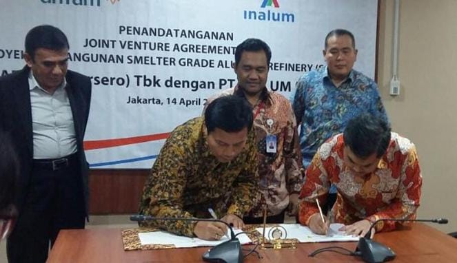 Inalum Antam Alumina Siap Lanjutkan SGA