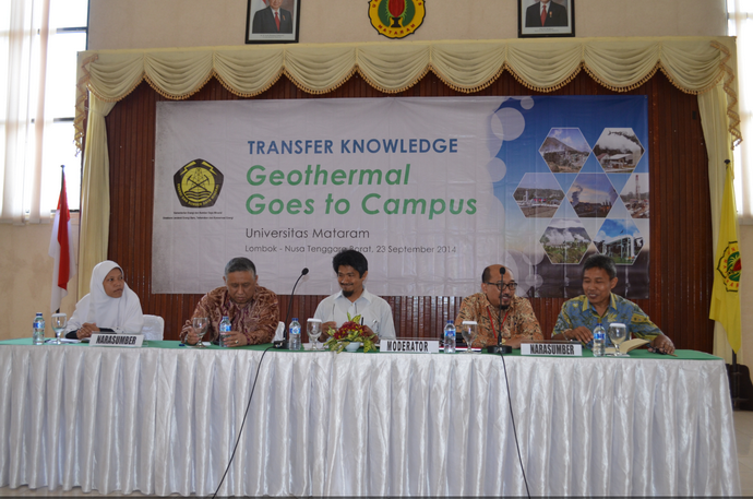 PLN Mendukung Transfer Knowledge - Geothermal Goes To Campus