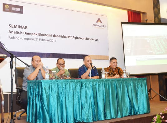 2017, Agincourt Resources Bagikan Deviden Rp90,466 Miliar Untuk BUMD