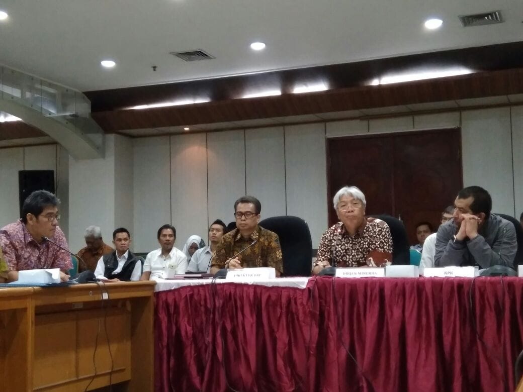Ditjen Minerba Kumpulkan Kadis Pertambangan se-Indonesia