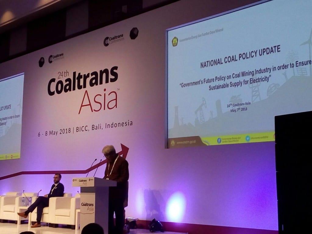 Dirjen Minerba Buka Coaltrans Asia Ke-24 Di Bali