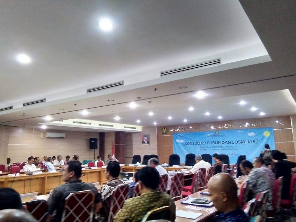 ESDM Sosialisasikan RUU Minerba