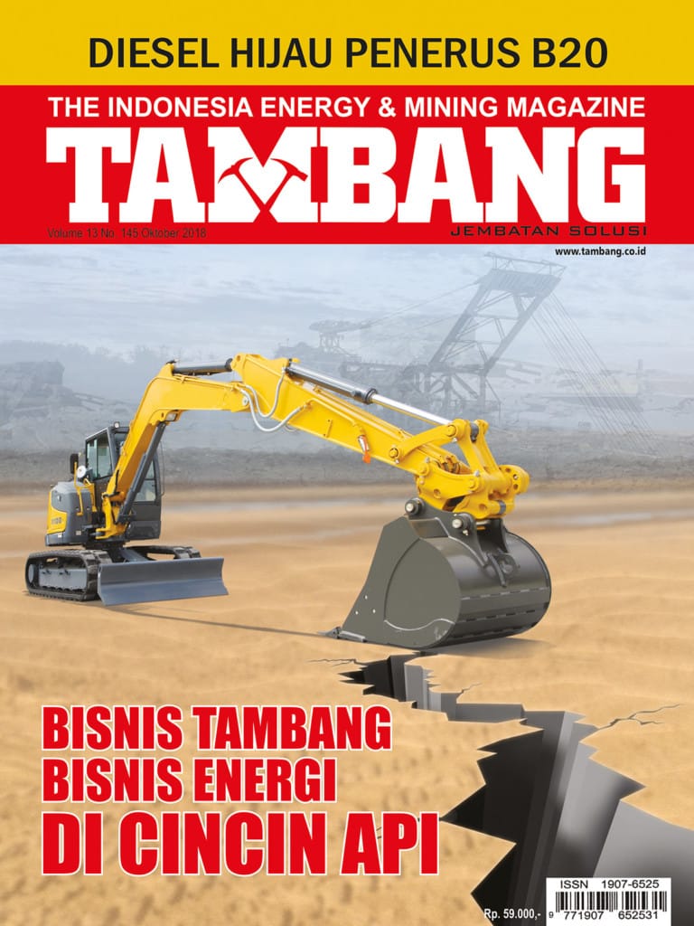 Majalah TAMBANG Edisi 145 Oktober 2018