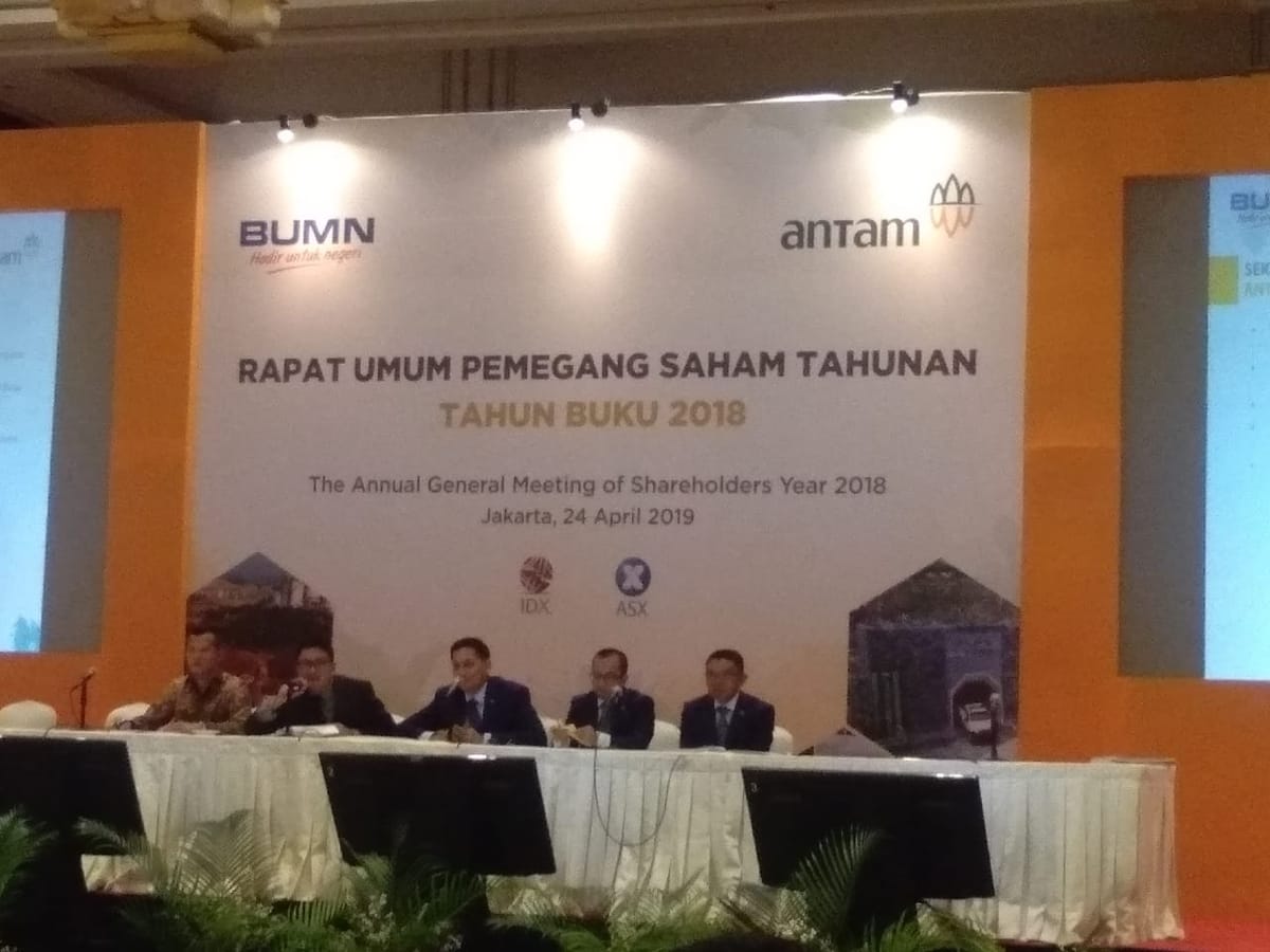 Antam Bagikan Dividen Saham Rp306,05 Miliar