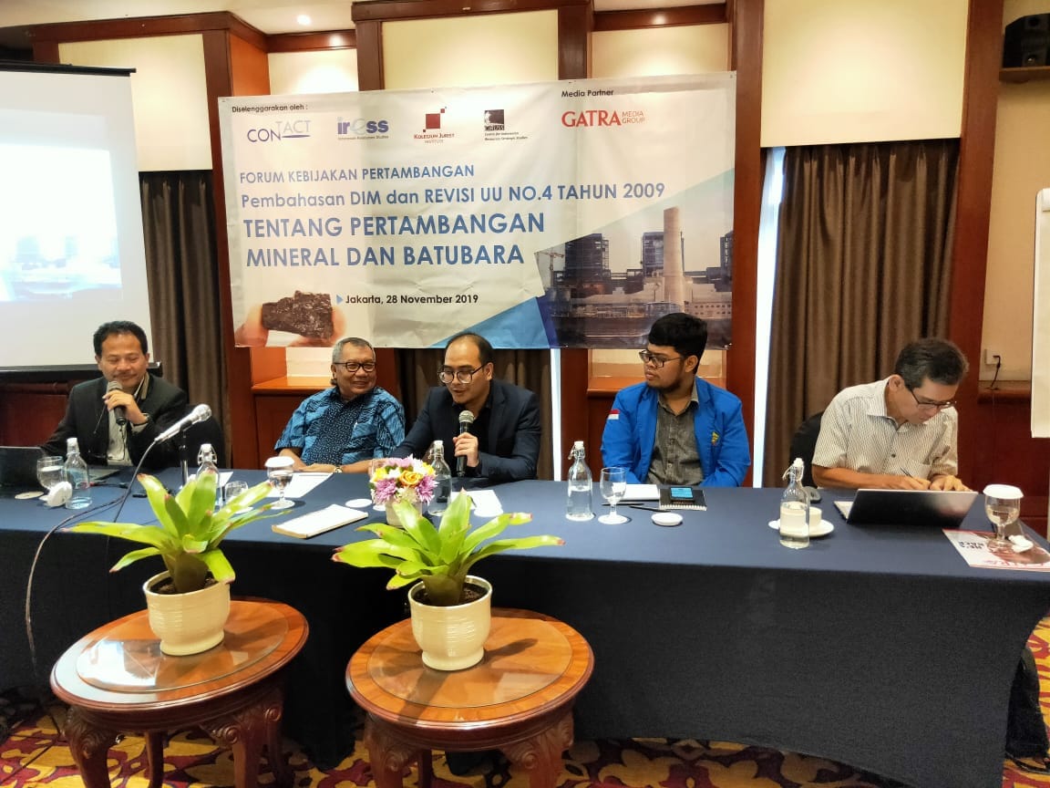 Sejumlah Praktisi Tambang Minta Bahas Ulang RUU Minerba