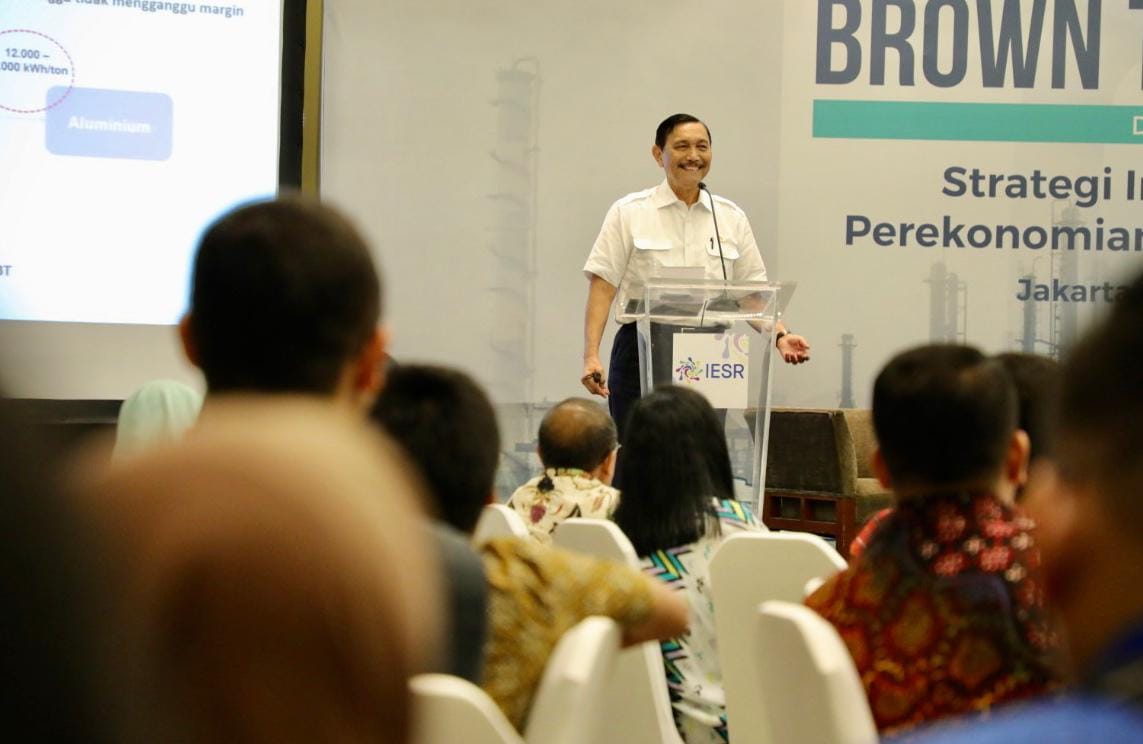 Menko Luhut Jelaskan Upaya Pemerintah Tingkatkan Bauran Energi Terbarukan