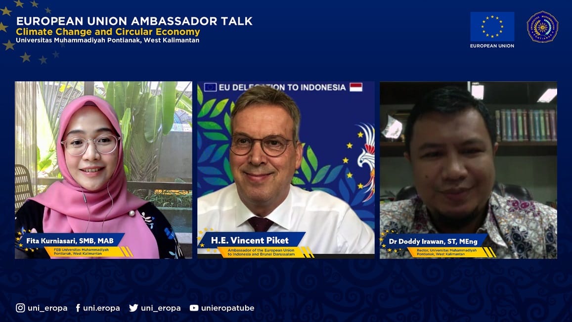 Perluas Agenda Hijau-nya, Uni Eropa Berikan Kuliah Umum