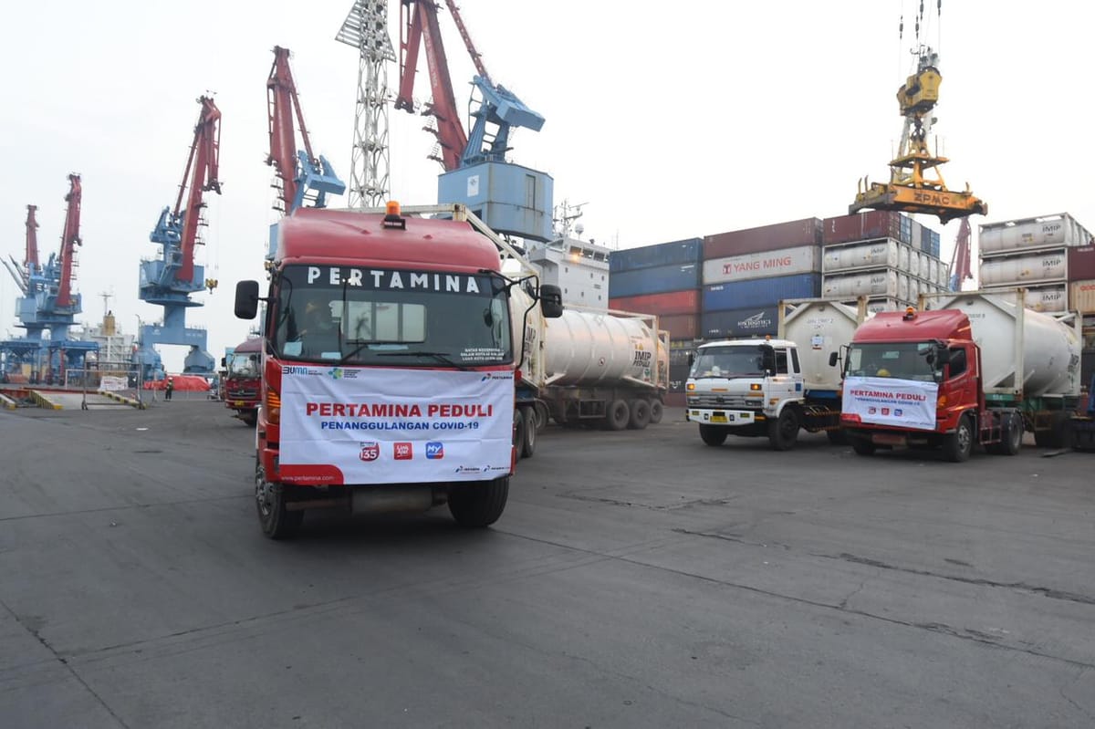 Dirut Pertamina Kerahkan Anak Usaha Bantu Pasok Oksigen Untuk Penanganan Covid-19