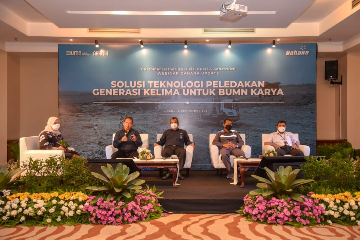 Solusi Teknologi Peledakan Generasi Kelima untuk BUMN Karya