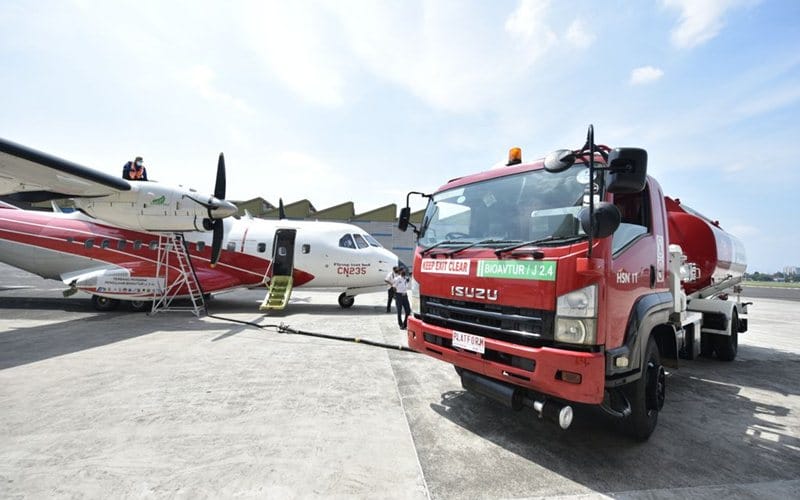 Pertamina Jamin Kualitas Bahan Bakar Nabati Pesawat CN235 Dekati Avtur Fosil