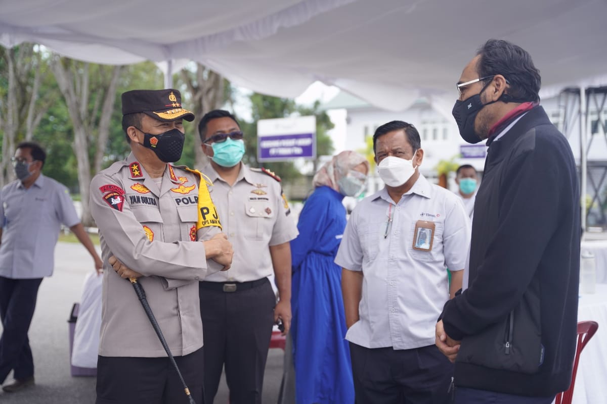 Cegah Penyebaran Omicron, PT Timah Tbk Screening Karyawan