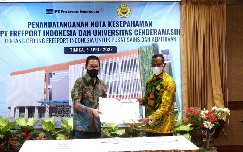Freeport Bangun Pusat Sains dan Kemitraan di Kampus Uncen