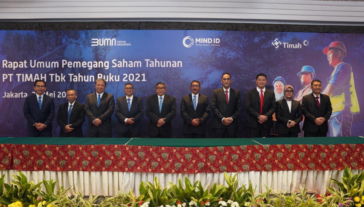 Usai RUPS Tahunan, Susunan Pengurus PT Timah Alami Perubahan