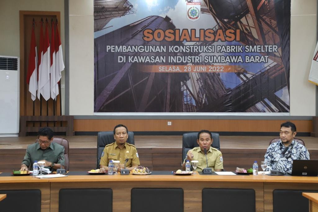 Bertemu Forkopimda KSB, PT AMIN Bahas Persiapan Konstruksi Proyek Smelter