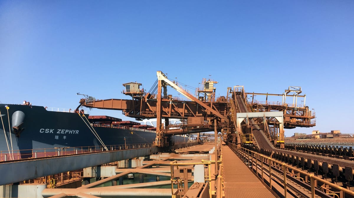 Cara BHP Genjot Efisiensi, Pakai Shiploader Otomatis Kendali Jarak Jauh