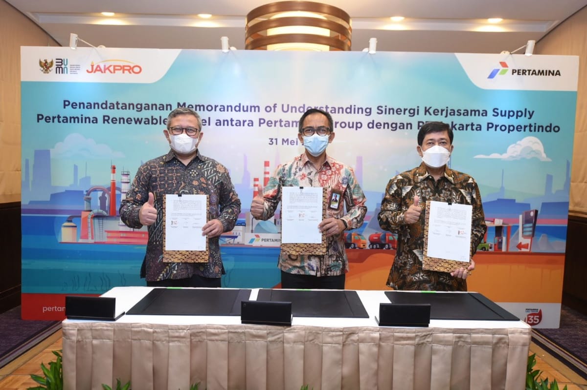Pertamina Akan Pasok Pertamina Renewable Diesel Di Ajang Formula-E