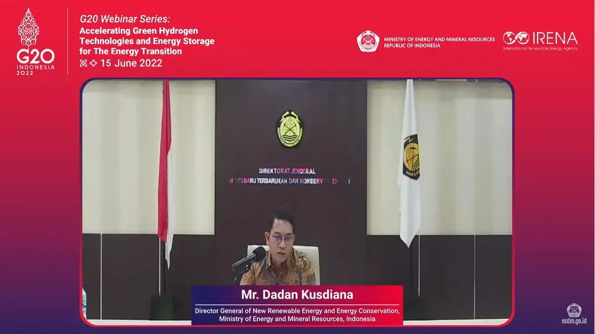 Dirjen EBTKE Sebut Hidrogen Hijau Pilar Utama Dekarbonisasi Industri