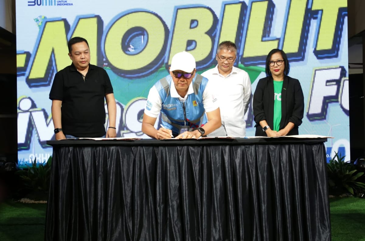 Percepat Transisi Energi, PLN Gandeng 14 Produsen Kendaraan Listrik dan Grab Indonesia