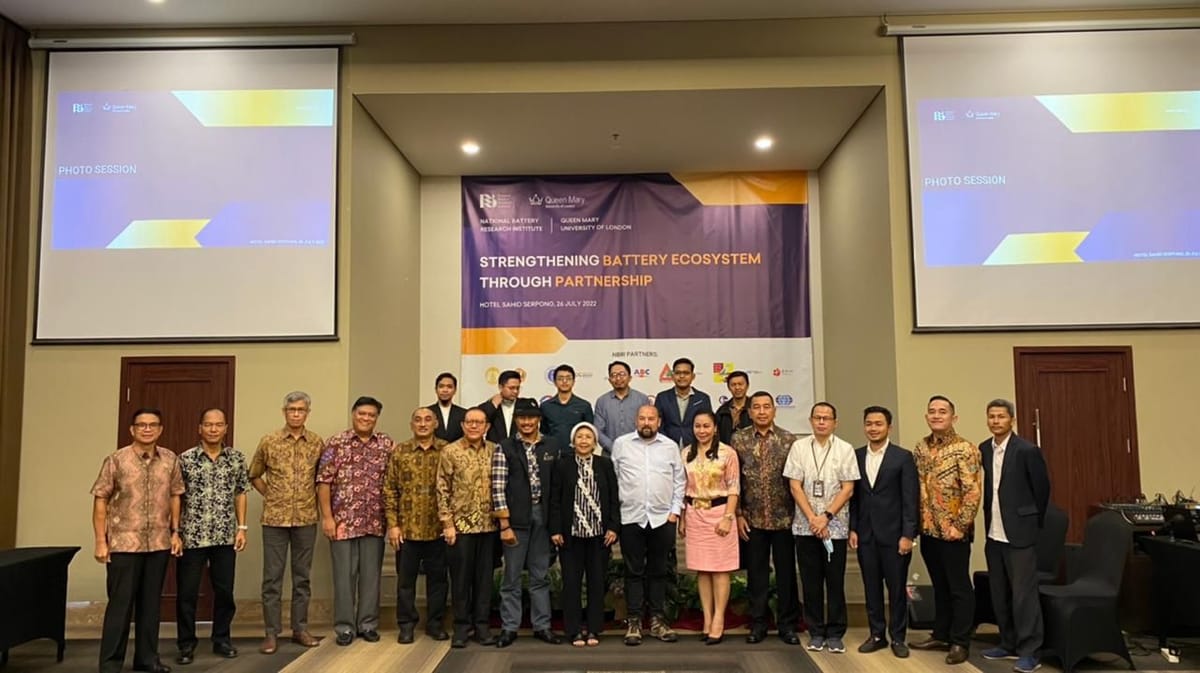 NBRI Siap Perkuat Ekosistmen Baterai Melalui Jejaring Kemitraan
