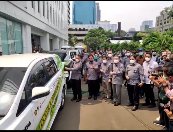 KESDM Lakukan Uji Jalan B40, 12 Unit Mobil Dites dari Lembang ke Cirebon