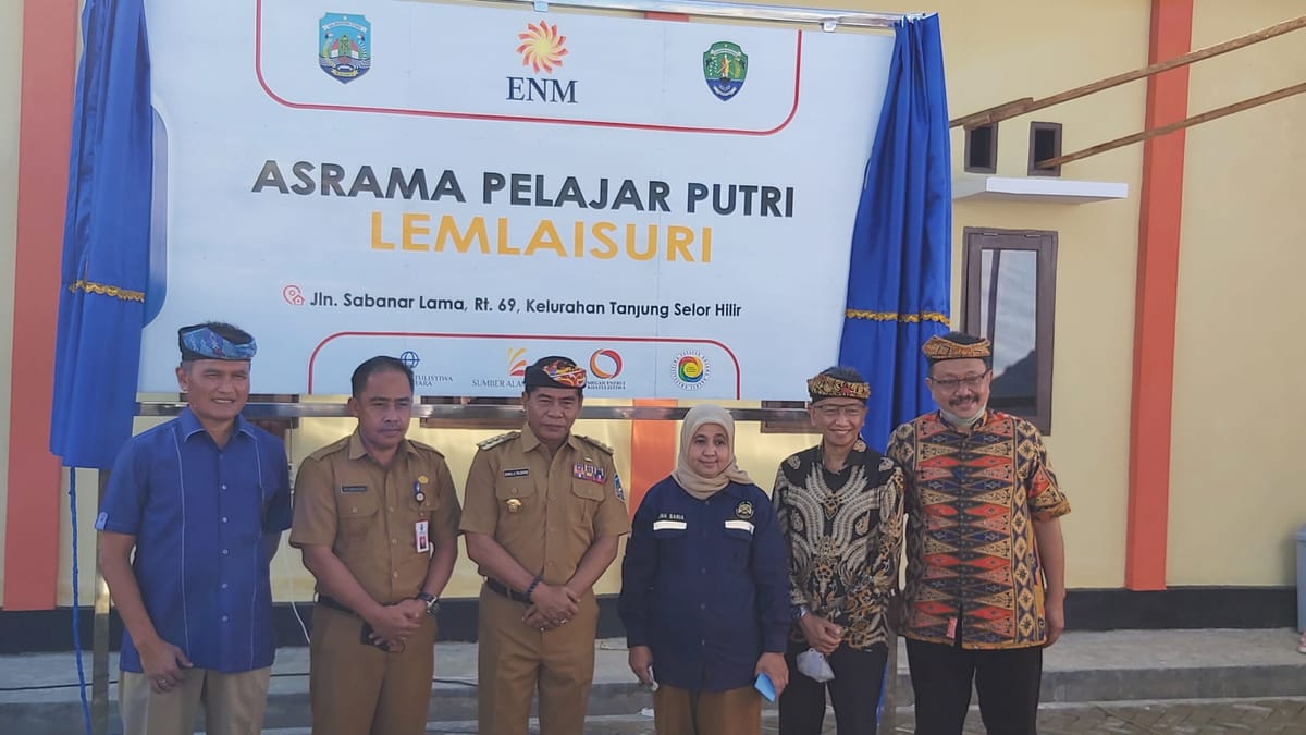 Gubernur Kaltara Resmikan Asrama Putri Bagi Penerima Beasiswa PT Pesona Katulistiwa Nusantara