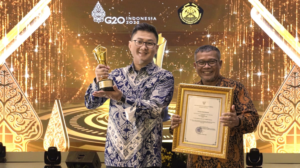 PPA Raih Penghargaan IUJP Terbaik di Ajang Good Mining Practice Award KESDM