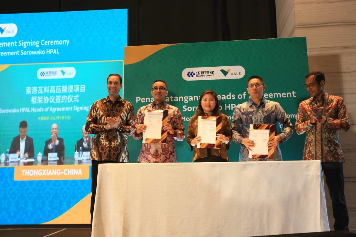 Wouw, Vale Kembali Akan Bangun Satu Pabrik HPAL Di Sorowako
