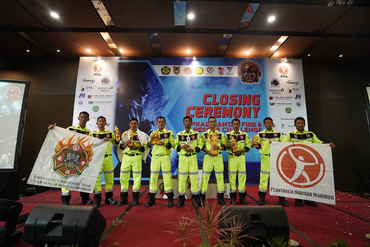 PT Antareja Mahada Makmur Dan PT Putra Perkasa Abadi “Rajai” 1st Kalimantan Fire & Rescue Challenge