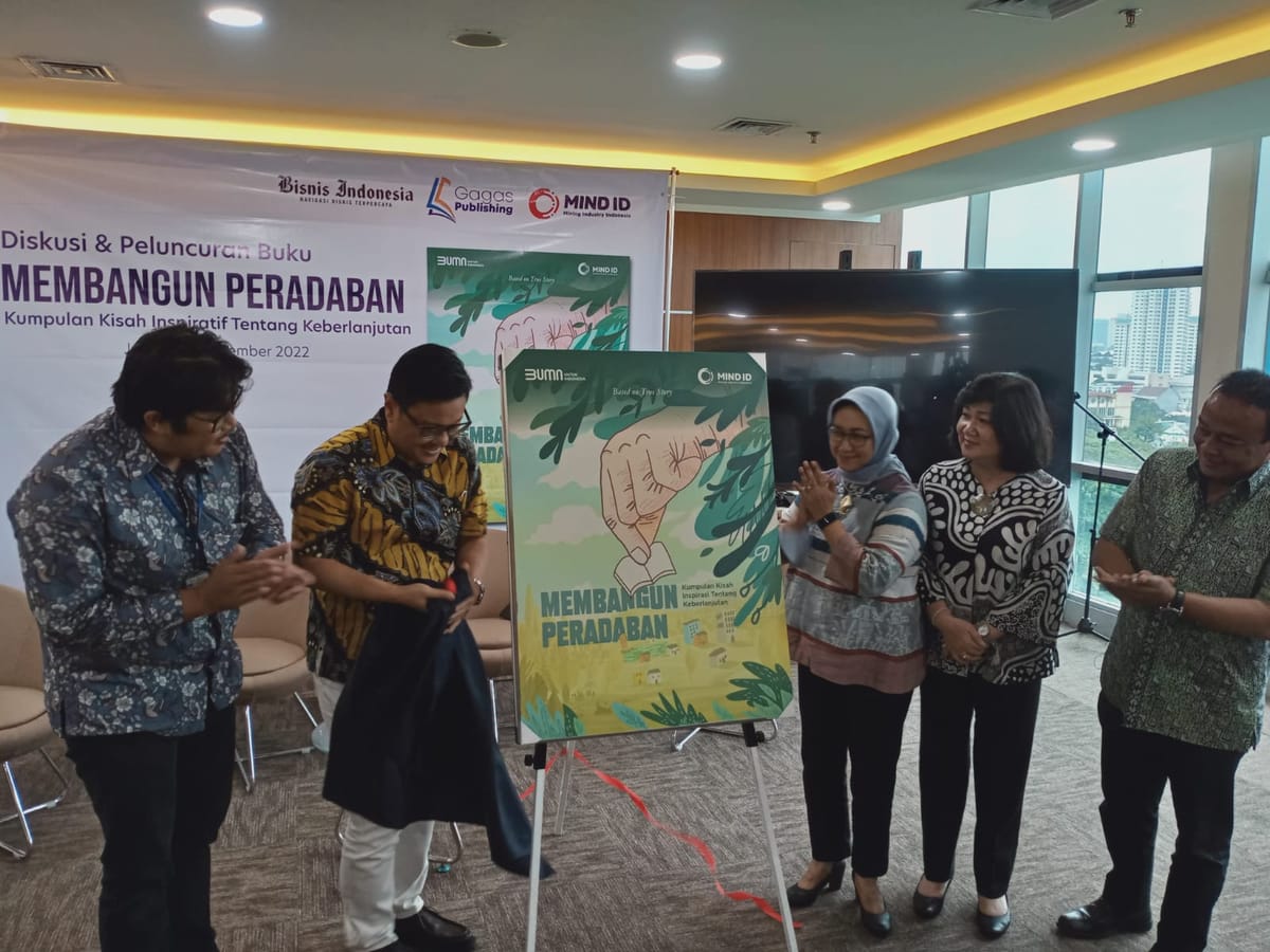 MIND ID Luncurkan Buku Membangun Peradaban