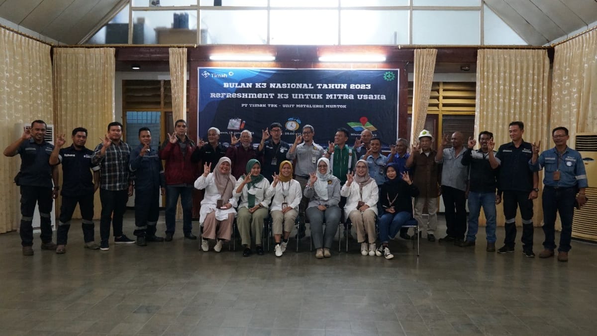 PT Timah Tbk Berikan Refreshment K3 Bagi Mitra Usaha
