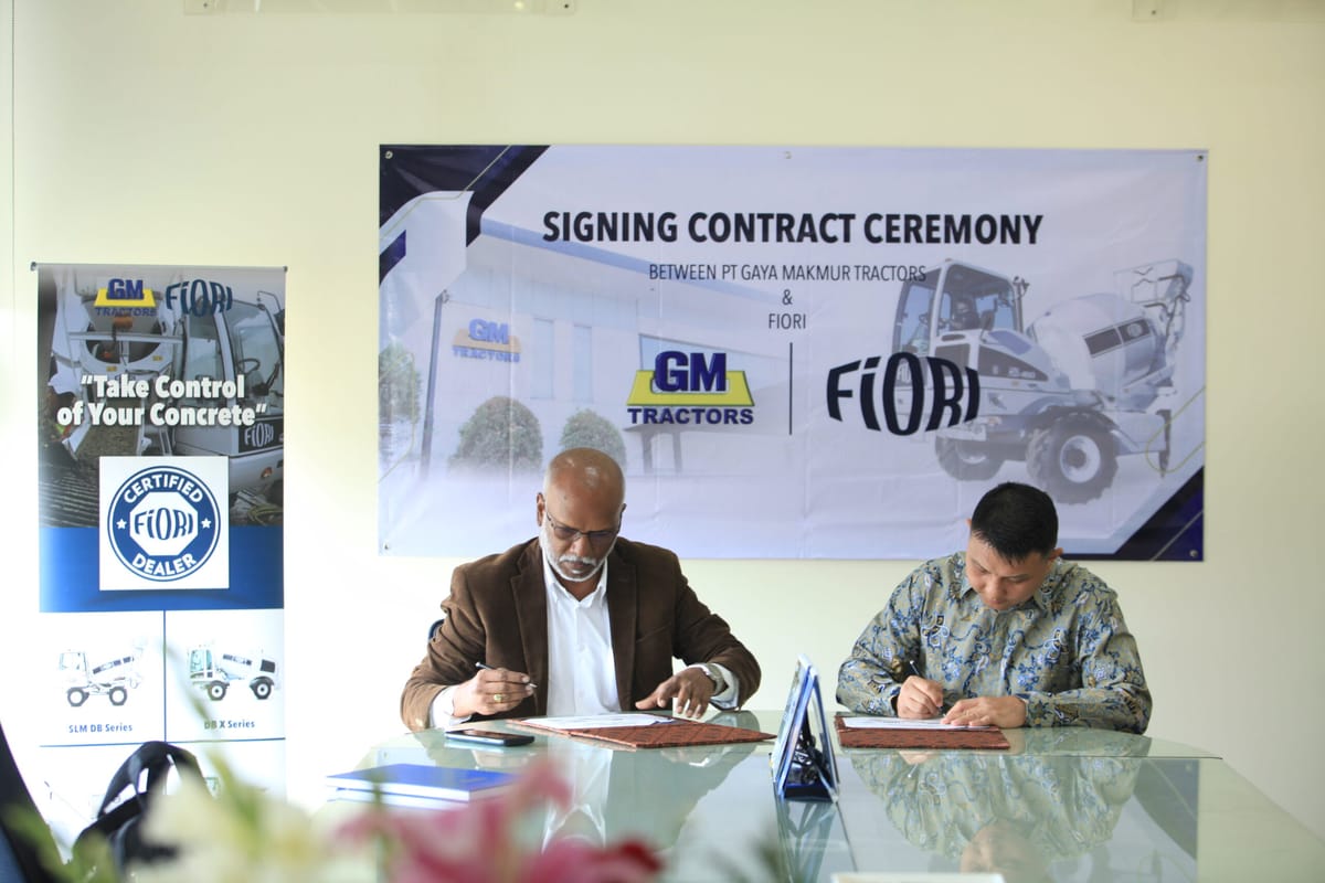 Gandeng GMTractors, Fiori Group Siap Mengembangkan Industri Semen dan Beton di Dalam Negeri