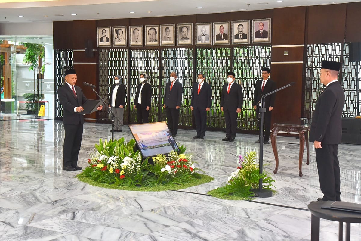 Sugeng Mujiyanto Dilantik Jadi Kepala Badan Geologi, Menteri Arifin Minta Hal Ini