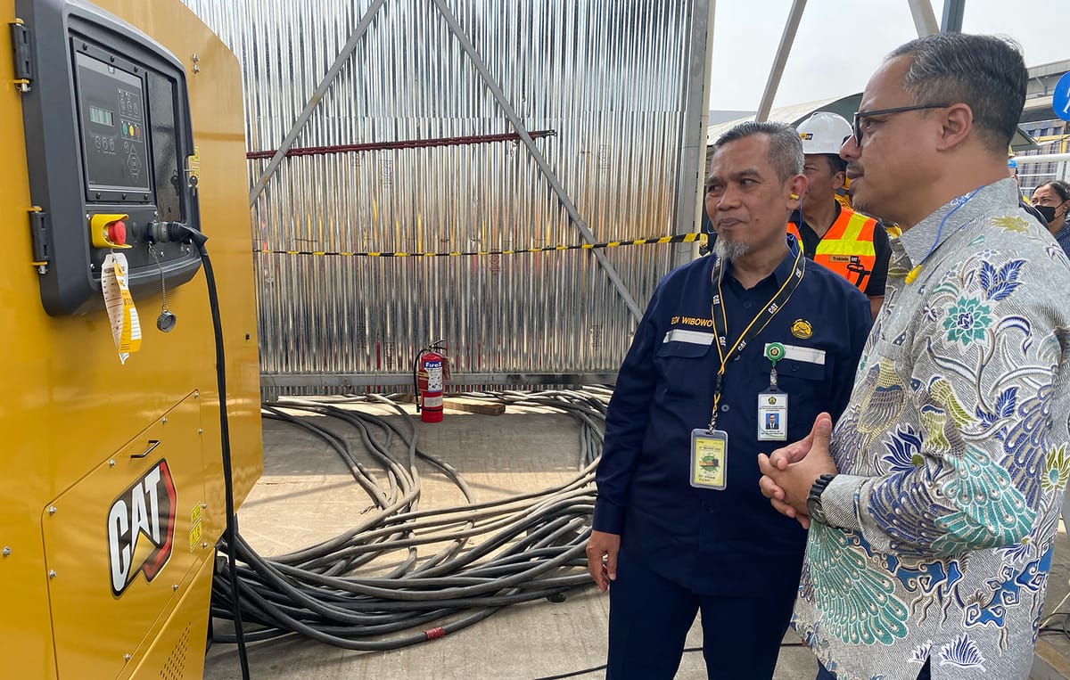 Percepat NZE, Trakindo Uji Performa Green Diesel Genset Cat® 3516E untuk Industri Pusat Data