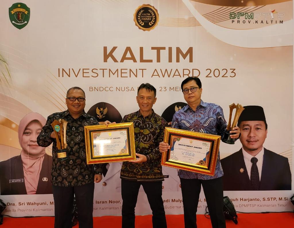 Thiess Contractors Indonesia Dinobatkan Sebagai PMA Terbaik Kedua Dalam Kaltim Investmens Award