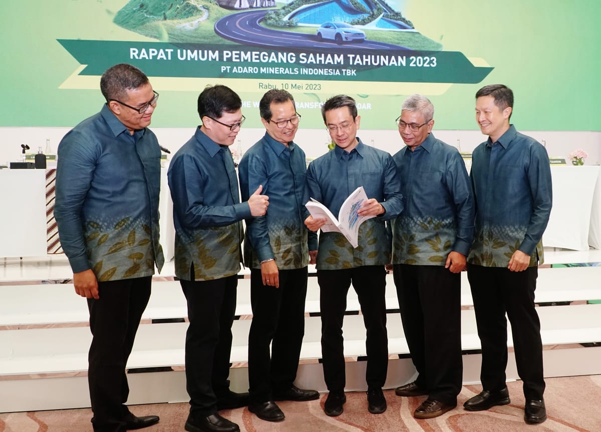 RUPST Adaro Minerals Hasilkan 5 Agenda, di Antaranya Tak Bagikan Dividen