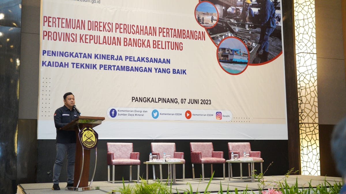 Kumpulkan Direksi Tambang se-Babel, ESDM Dorong Praktik Pertambangan yang Baik