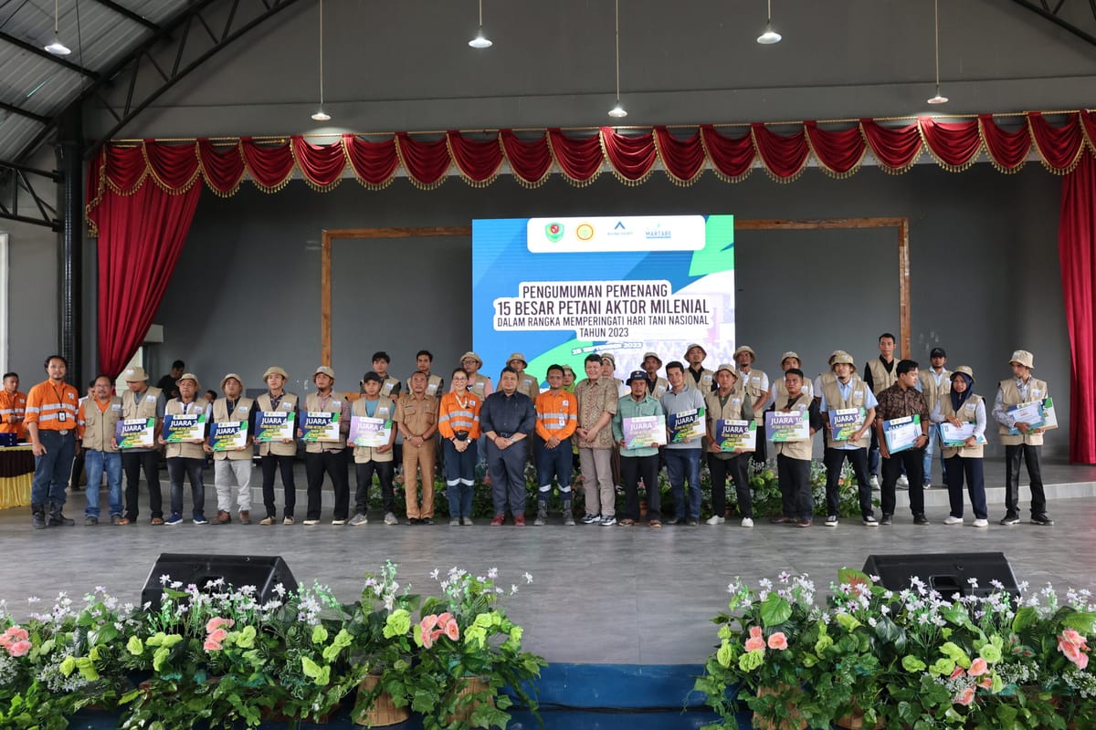 Peringati Hari Pertanian Nasional, PTAR Umumkan 15 Petani Aktor Milenial Tapsel