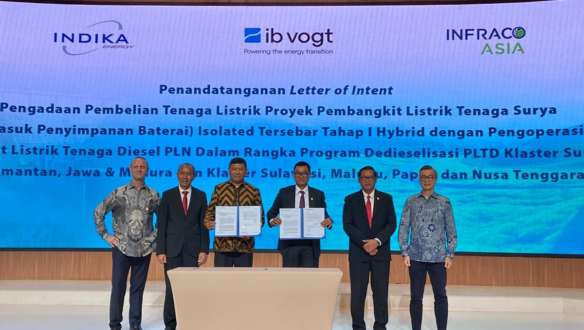 Indika Energy Akan Bangun PLTS Hybrid Dengan Baterai Di Indonesia Timur