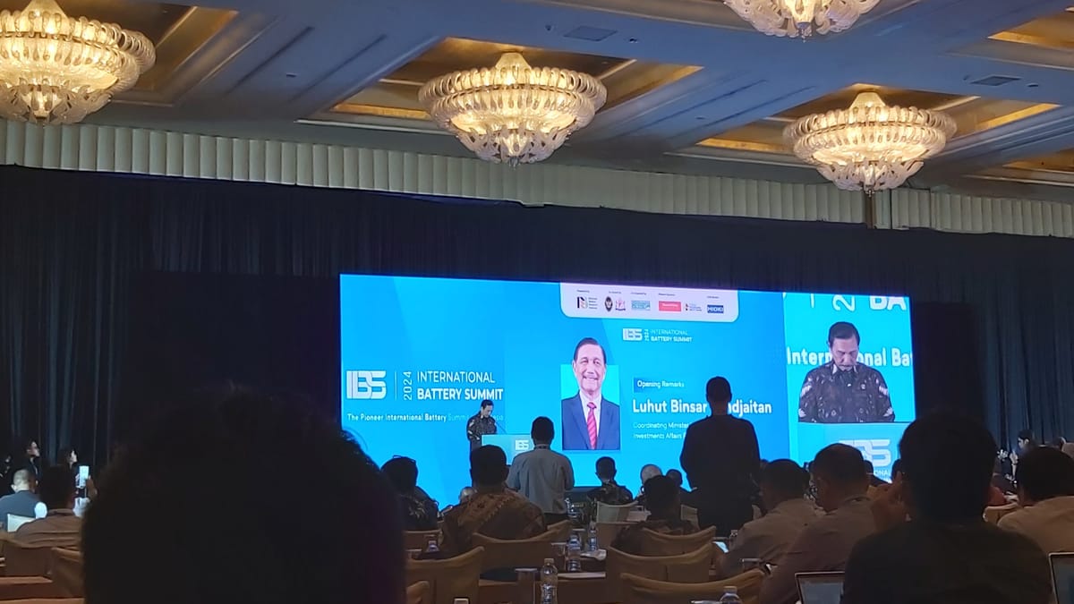 Luhut Industri Baterai