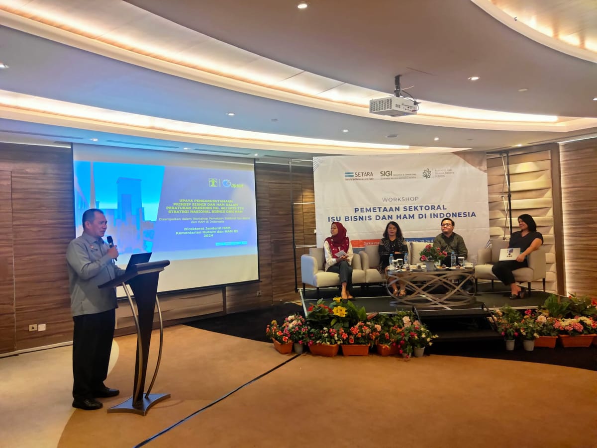 Industri Tambang Dinilai Masuk Lini Bisnis Rentan Melanggar HAM