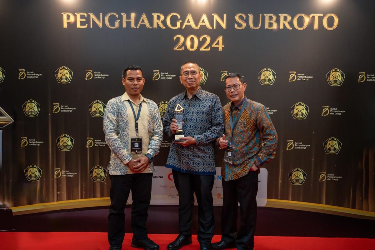 J Resources Raih Penghargaan Subroto 2024 Ketegori Kemandirian Ekonomi Terinovatif